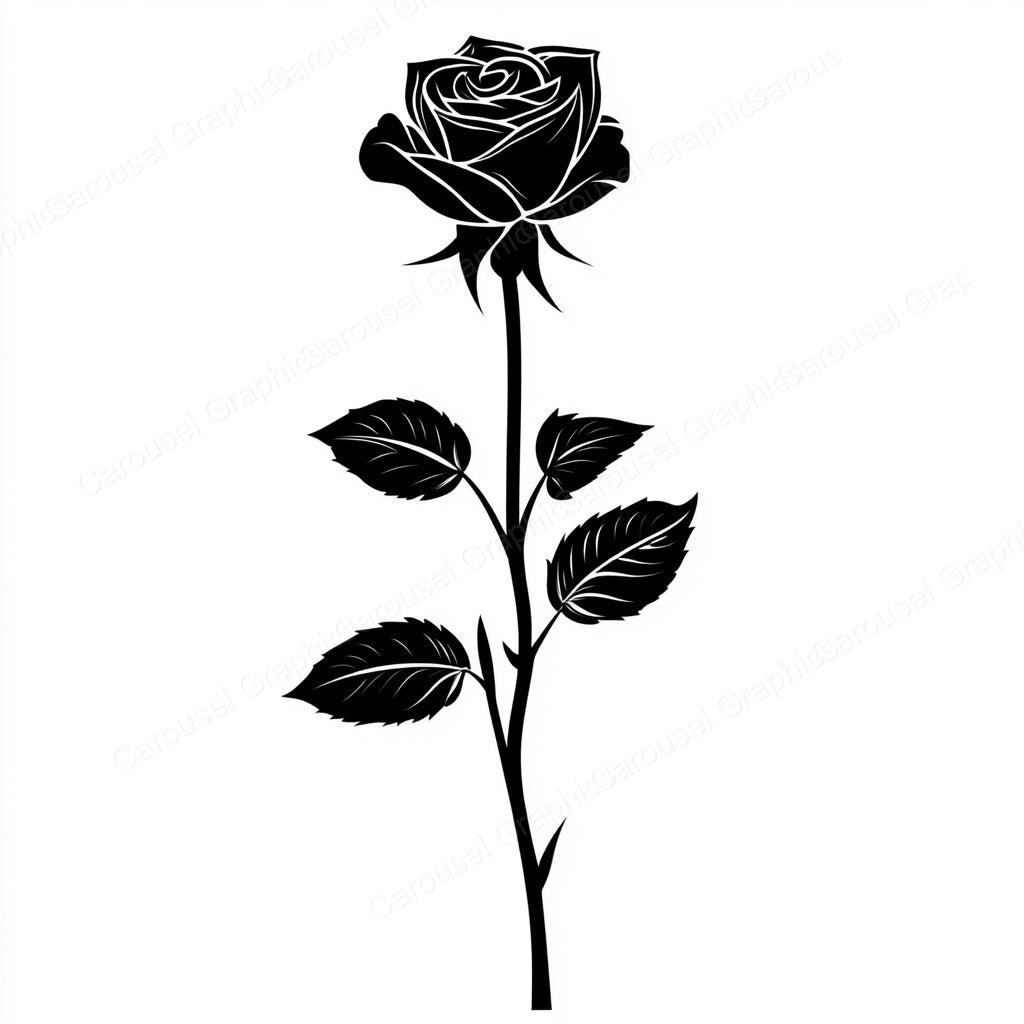 Rose Vector Graphic preview