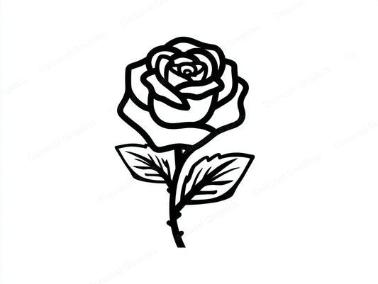 Rose Vector Graphic preview