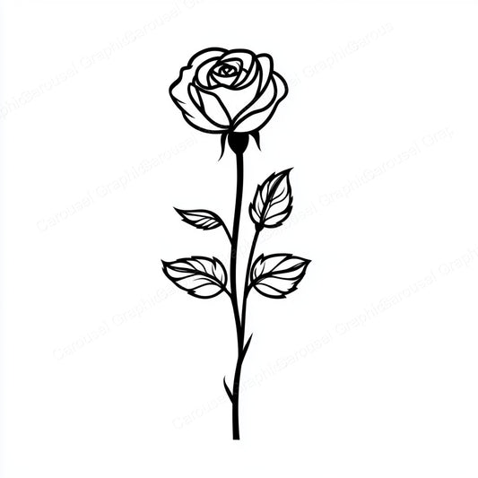 Rose Vector Graphic preview