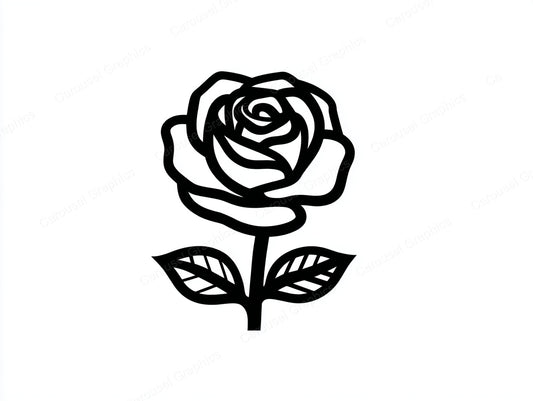 Rose Vector Graphic preview