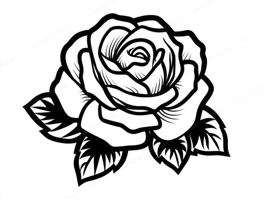 Rose Vector Graphic preview