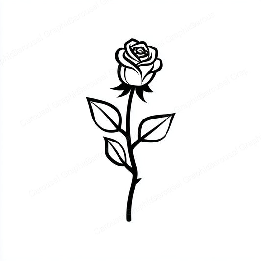 Rose Vector Graphic preview