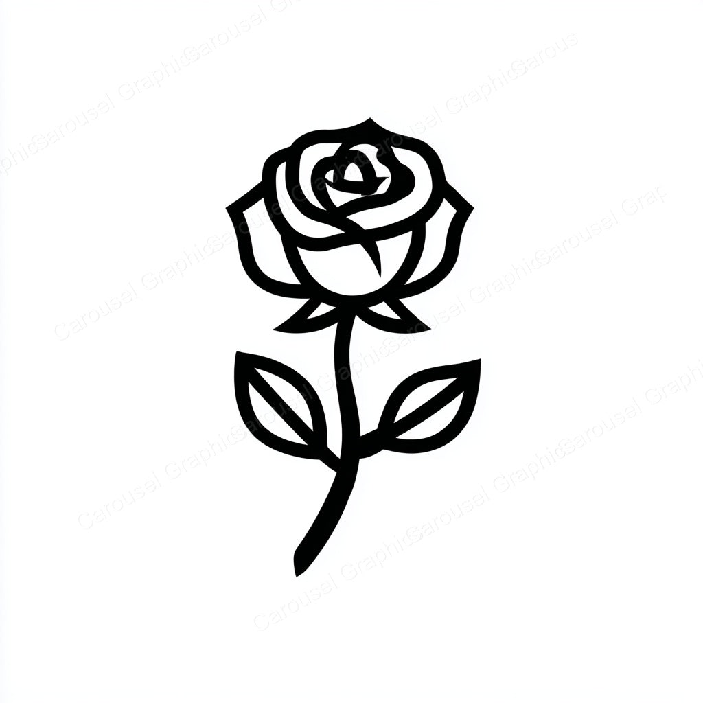 Rose Vector Graphic preview