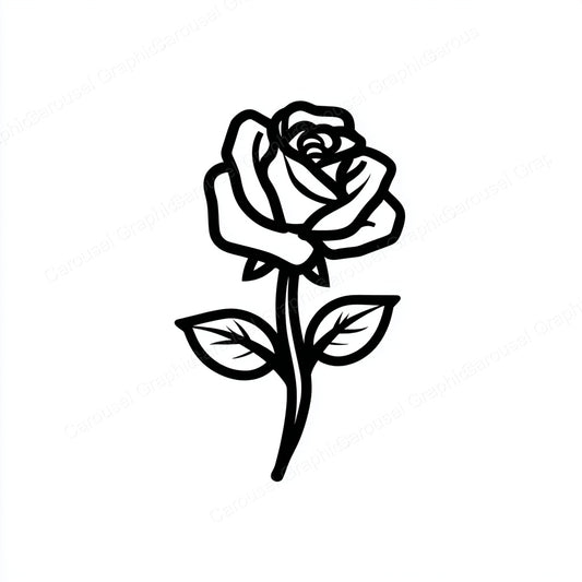 Rose Vector Graphic preview