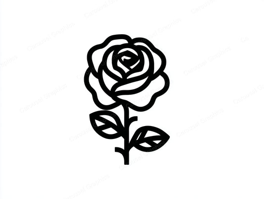 Rose Vector Graphic preview