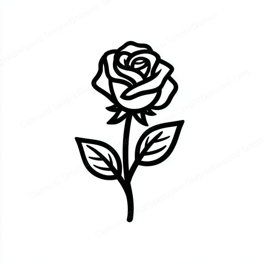 Rose Vector Graphic preview