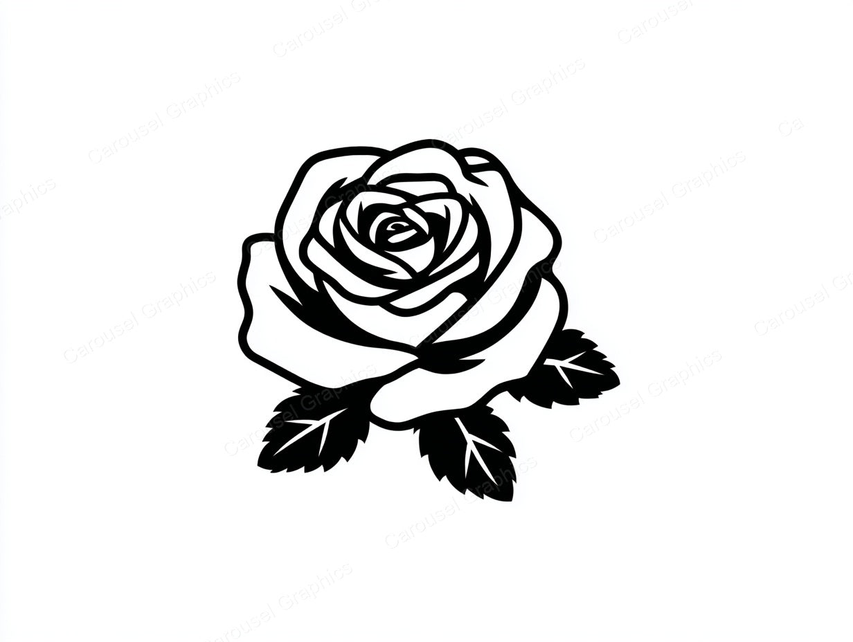 Rose Vector Graphic preview