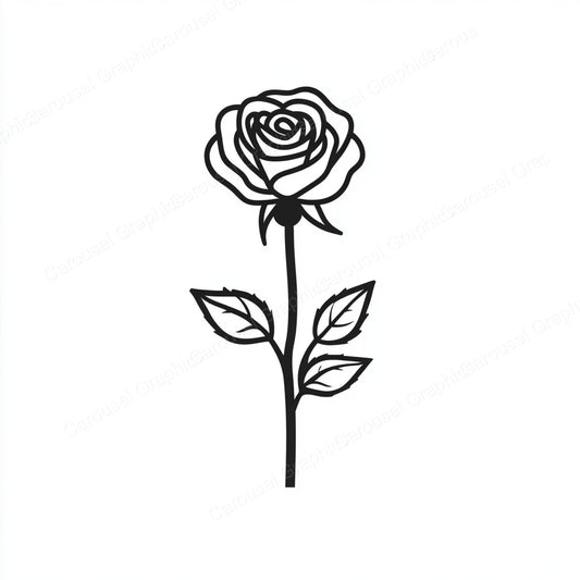 Rose Vector Graphic preview