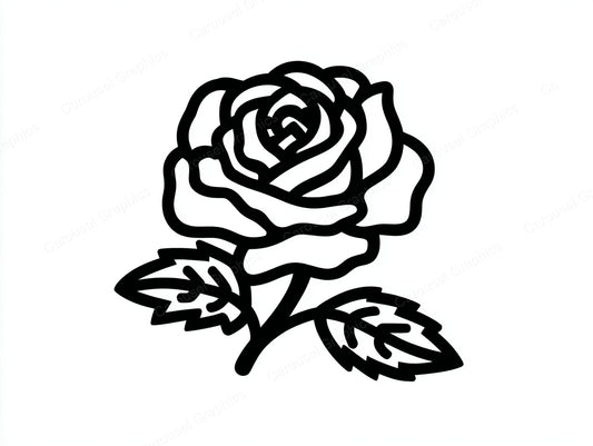 Rose Vector Graphic preview