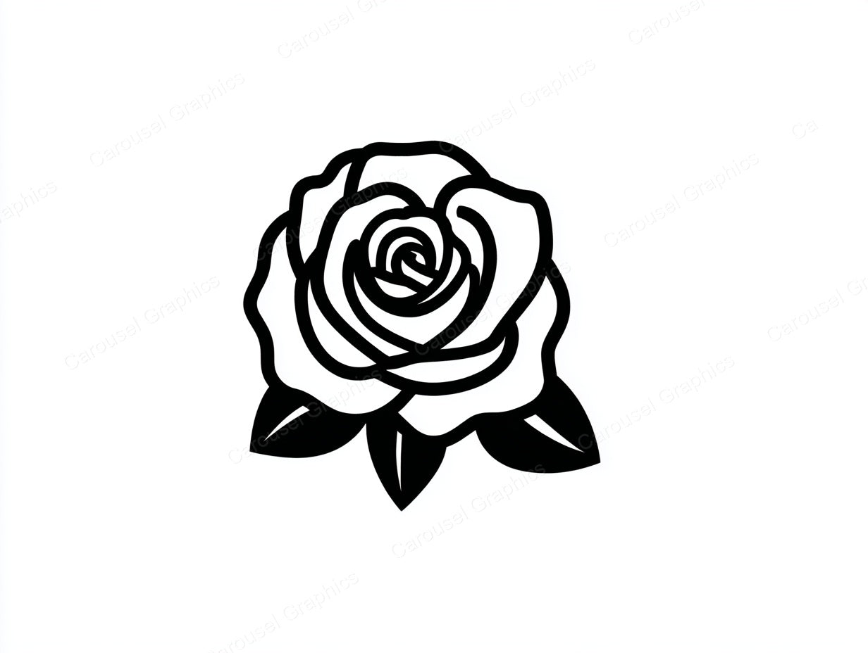 Rose Vector Graphic preview