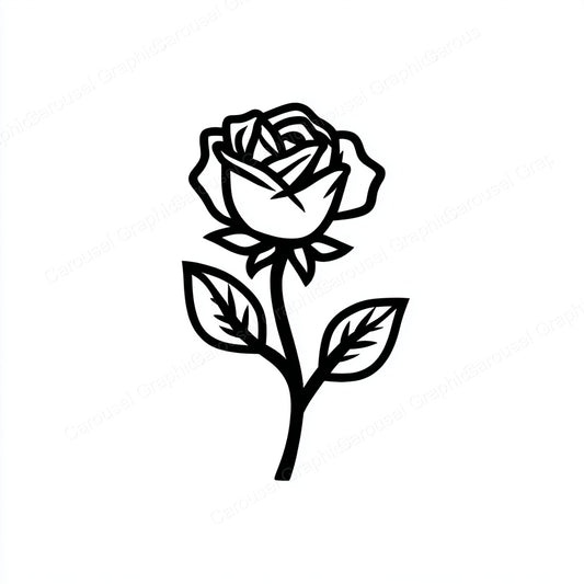 Rose Vector Graphic preview