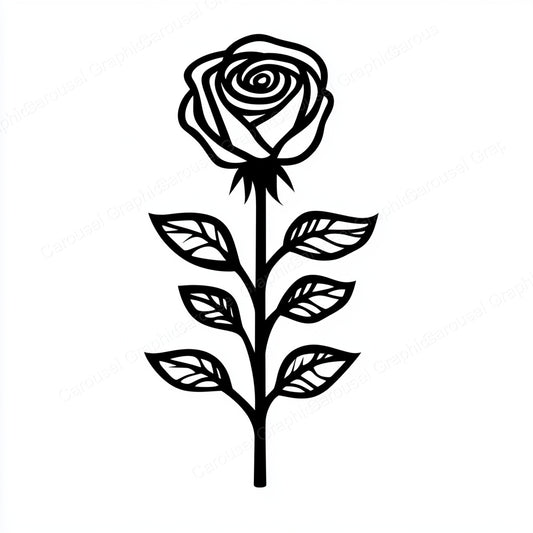 Rose Vector Graphic preview