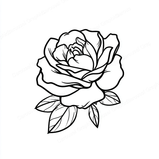 Rose Vector Graphic preview