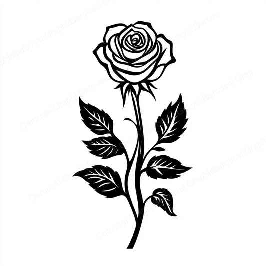 Rose Vector Graphic preview