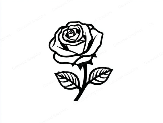 Rose Vector Graphic preview