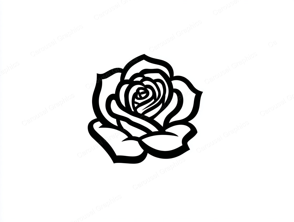 Rose Vector Graphic preview
