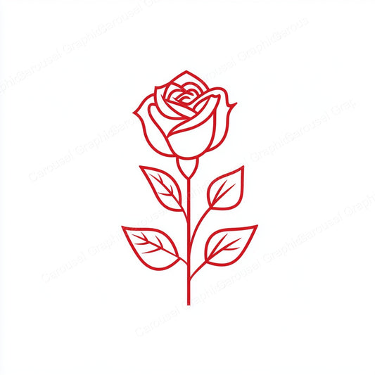 Rose Vector Graphic preview