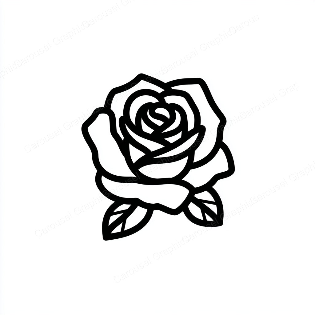 Rose Vector Graphic preview