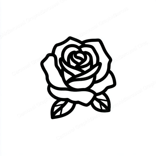 Rose Vector Graphic preview