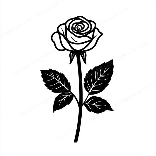 Rose Vector Graphic preview
