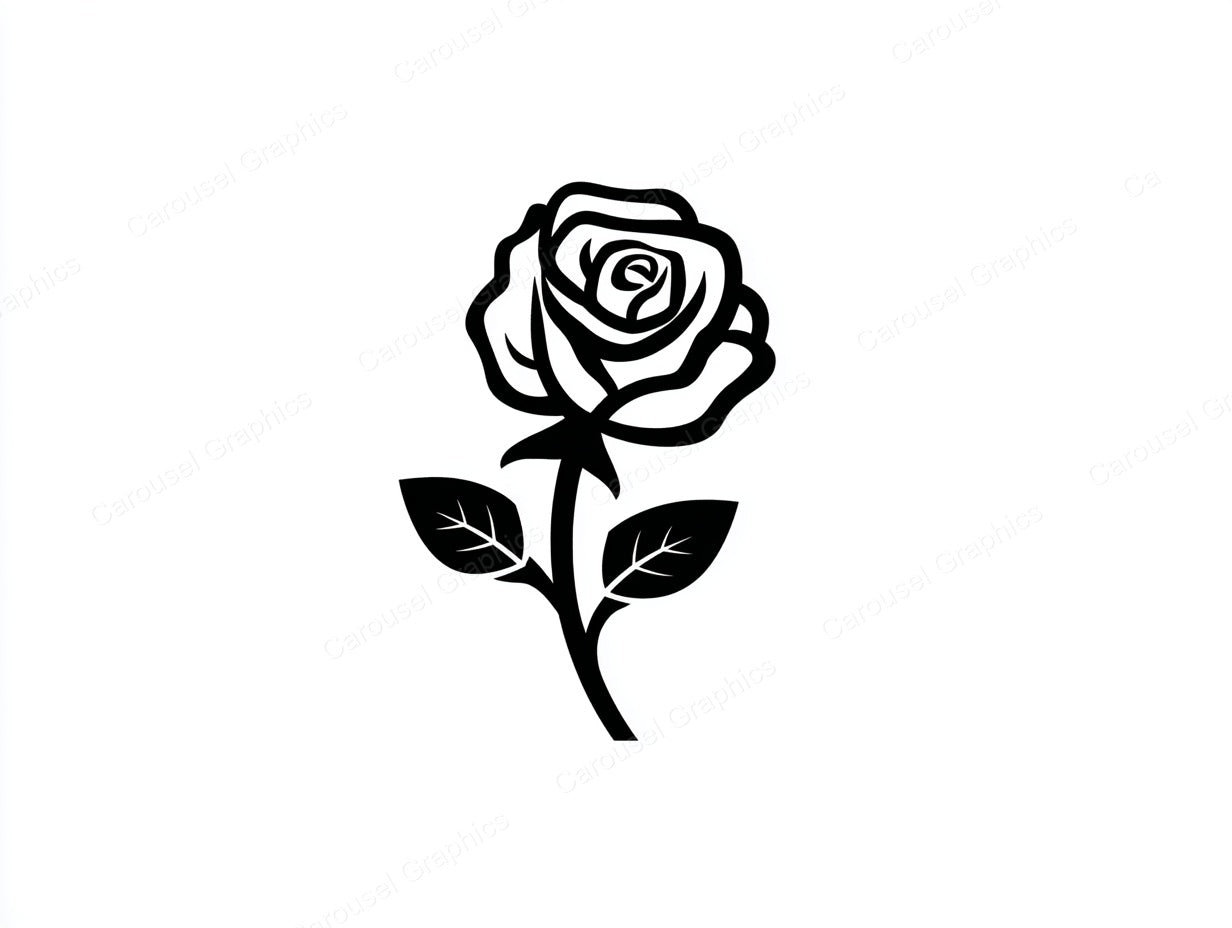 Rose Vector Graphic preview