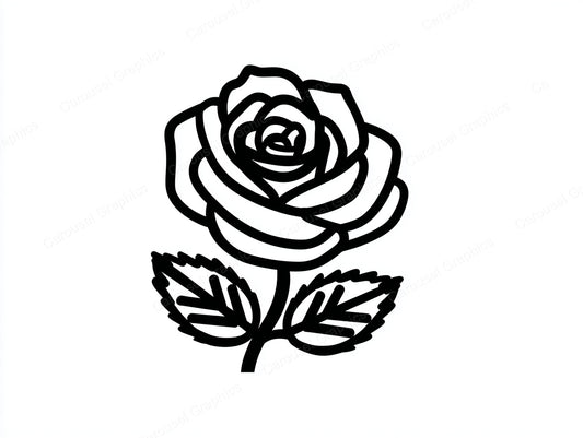 Rose Vector Graphic preview