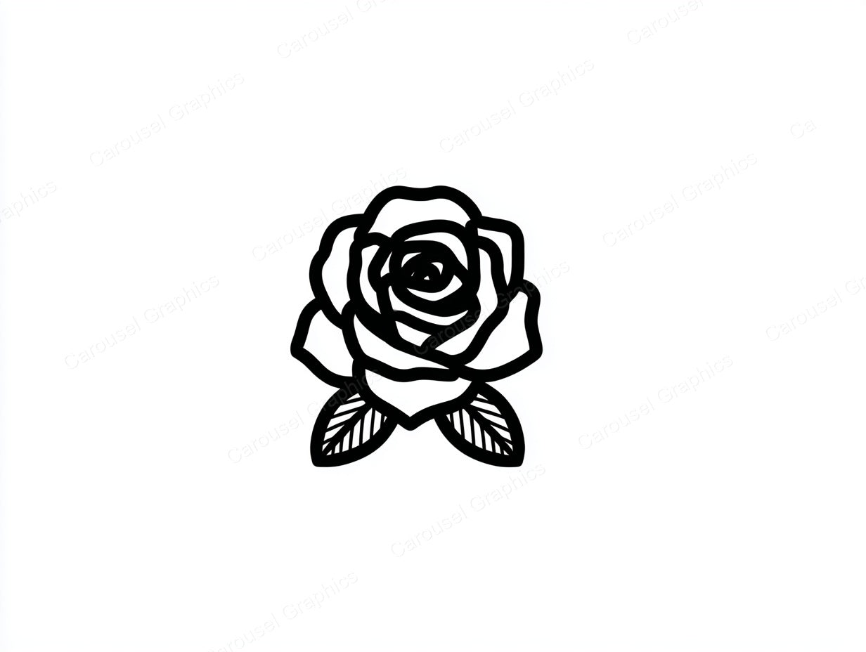 Rose Vector Graphic preview