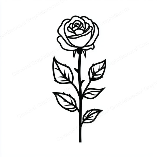 Rose Vector Graphic preview