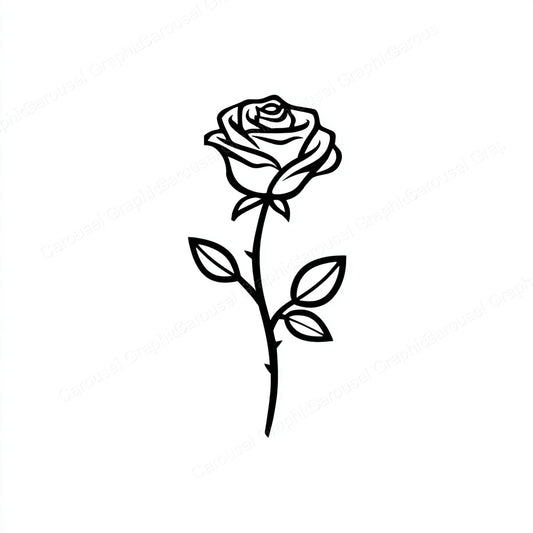 Rose Vector Graphic preview