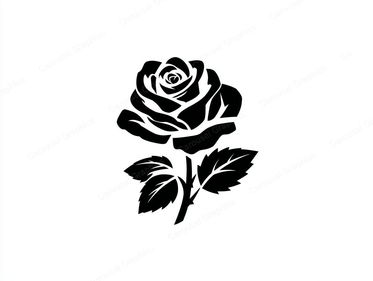 Rose Vector Graphic preview
