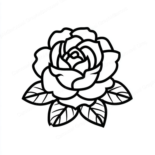 Rose Vector Graphic preview