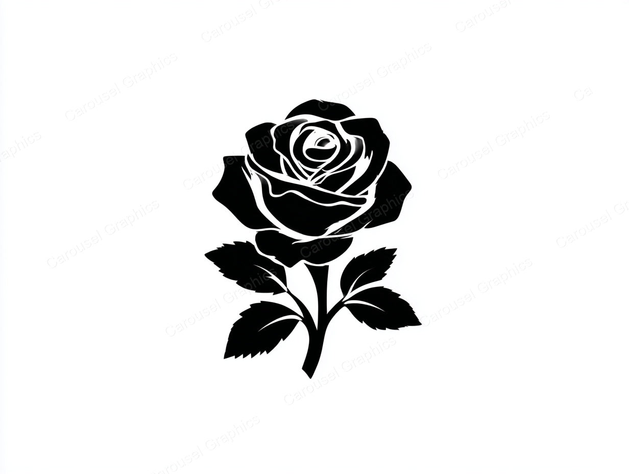 Rose Vector Graphic preview