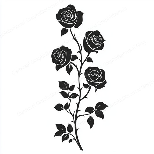 Rose Vector Graphic preview