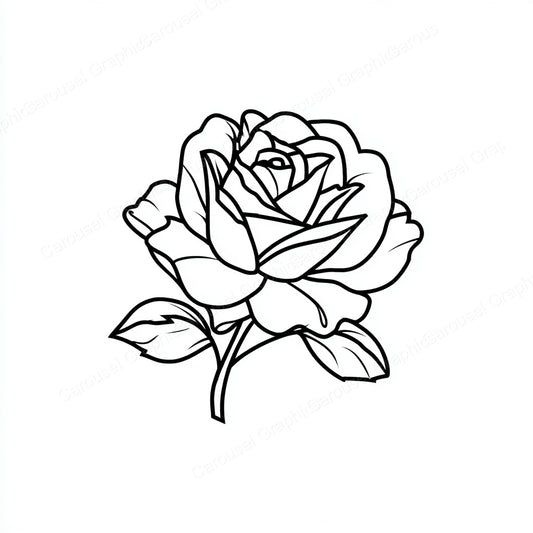 Rose Vector Graphic preview