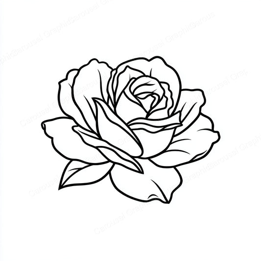 Rose Vector Graphic preview
