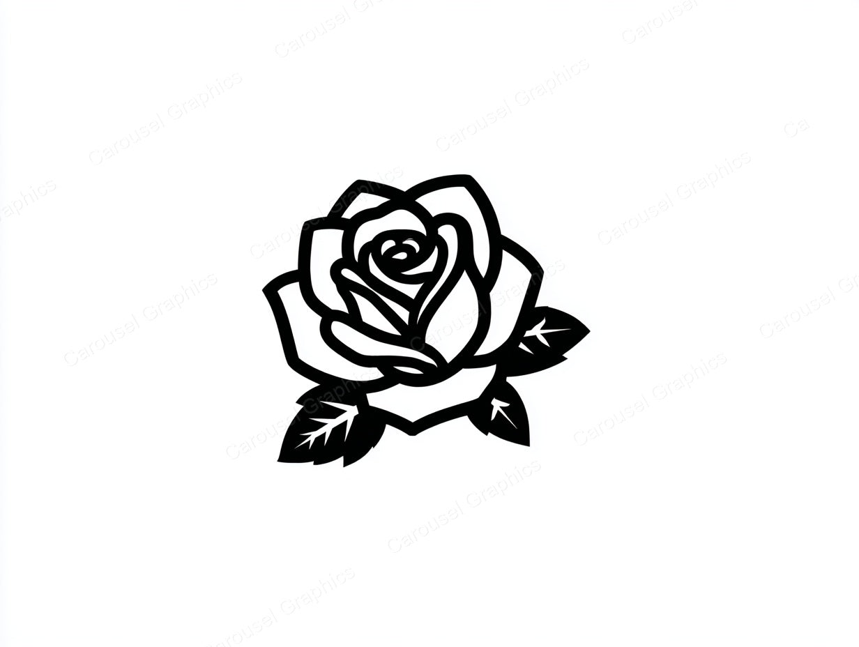 Rose Vector Graphic preview