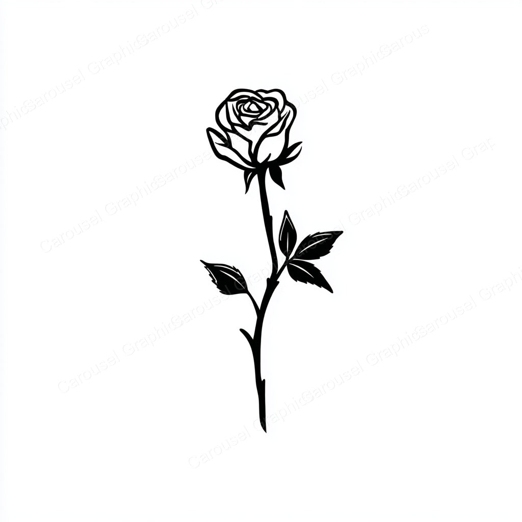 Rose Vector Graphic preview