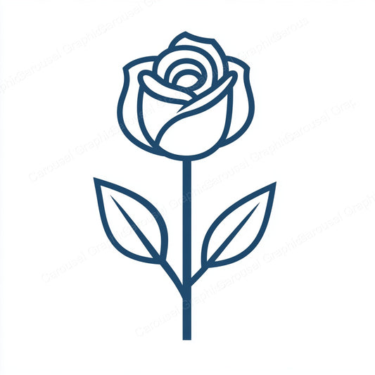 Rose Vector Graphic preview