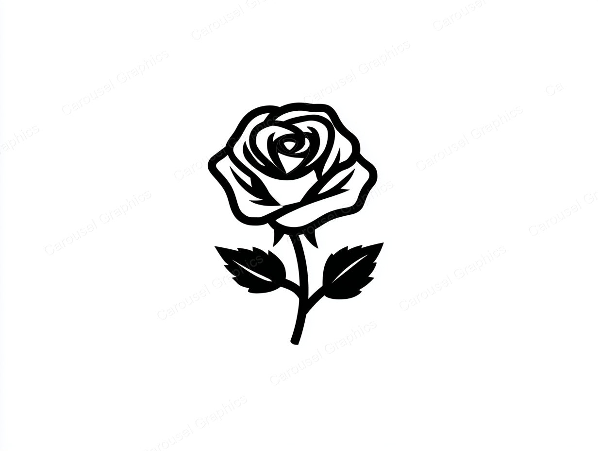 Rose Vector Graphic preview