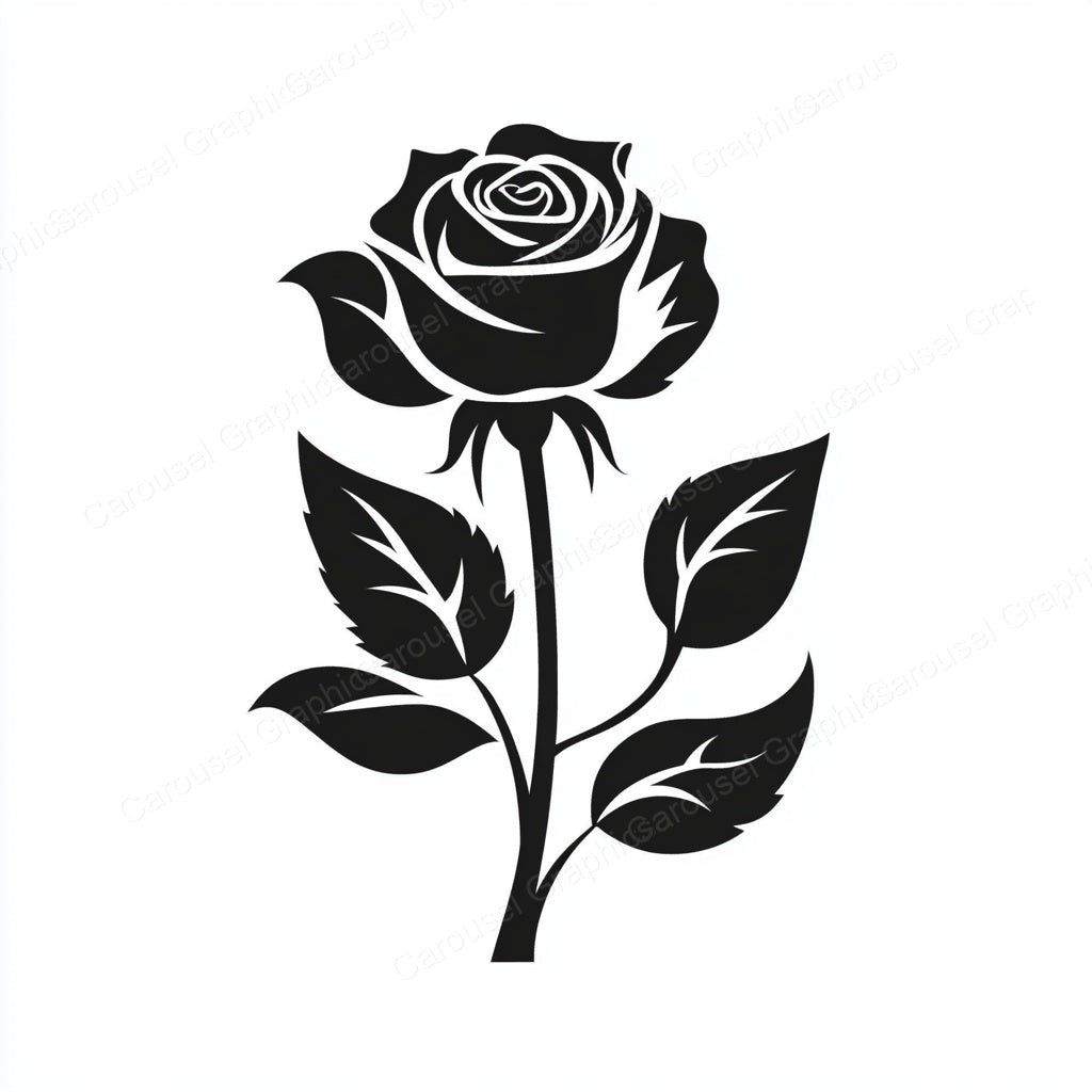 Rose Vector Graphic preview