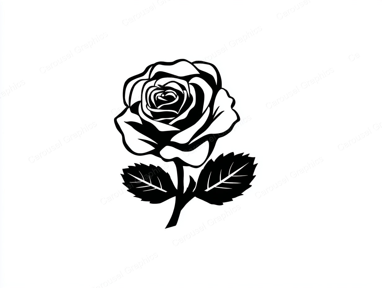 Rose Vector Graphic preview
