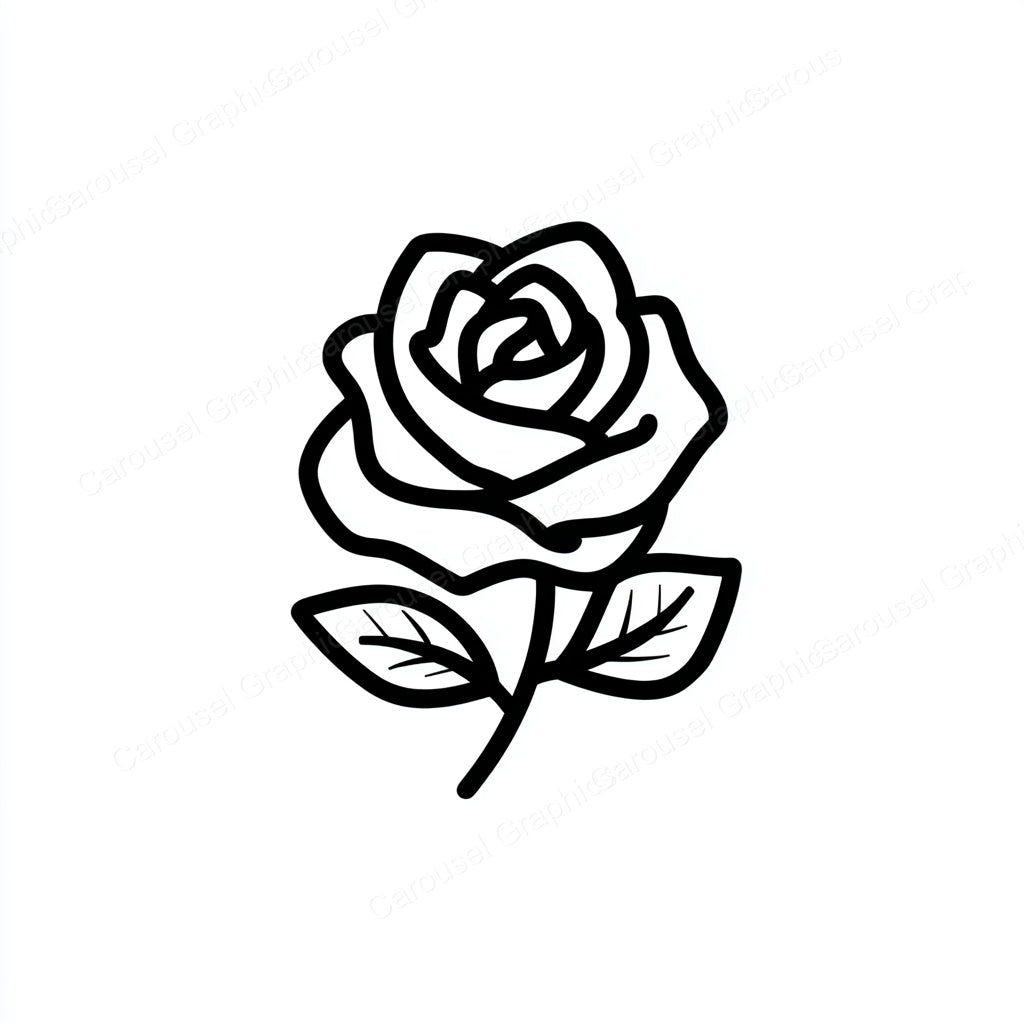 Rose Vector Graphic preview