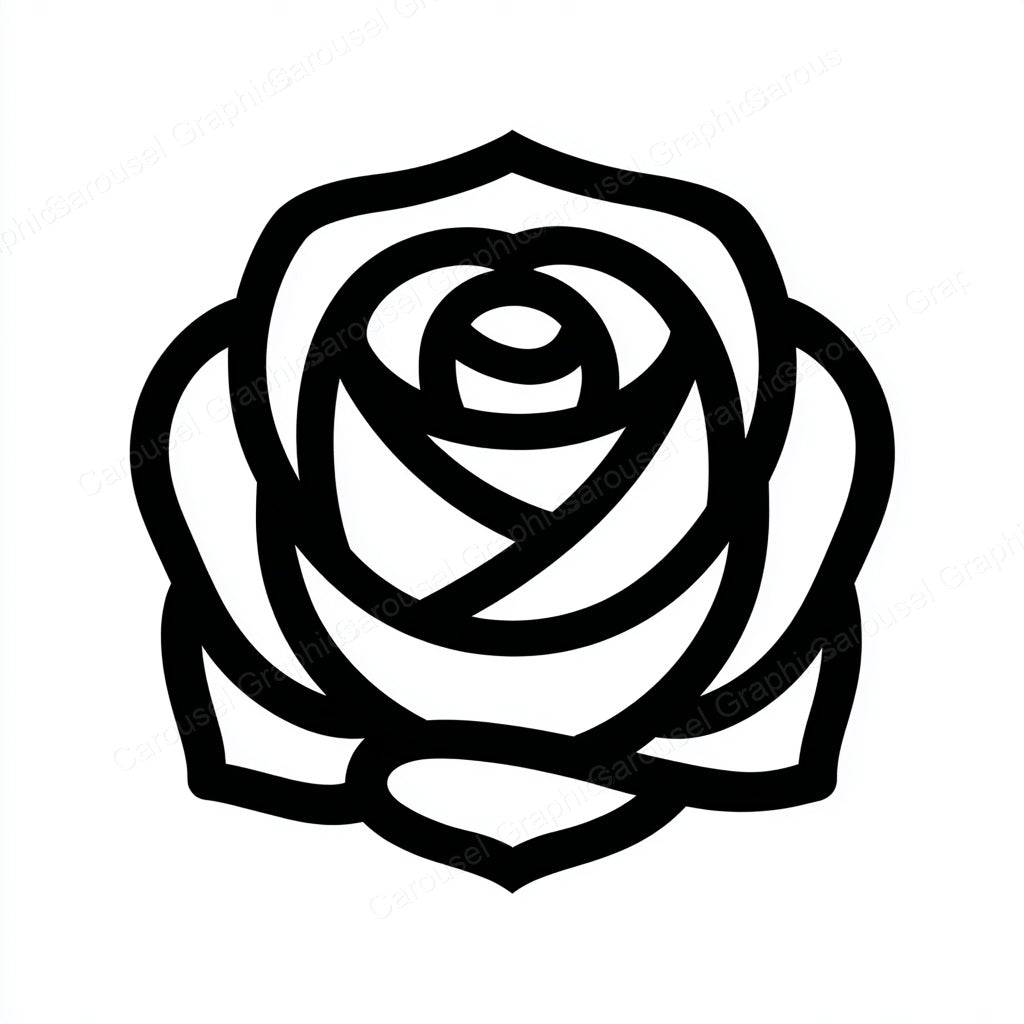 Rose Vector Graphic preview
