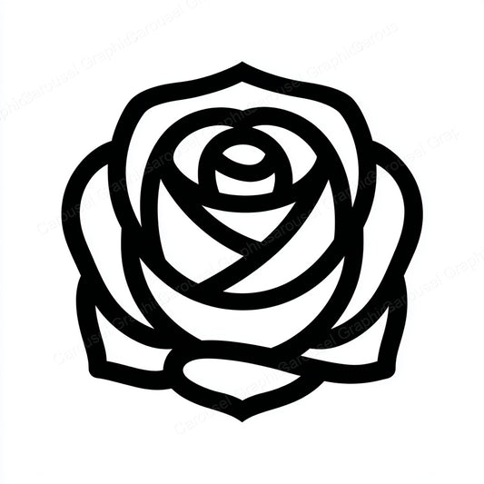 Rose Vector Graphic preview