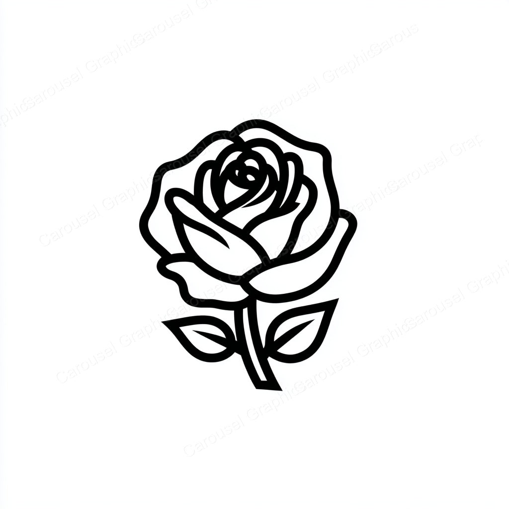 Rose Vector Graphic preview