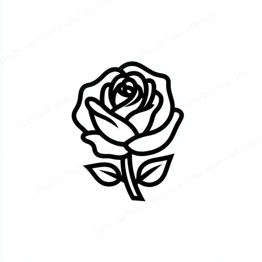 Rose Vector Graphic preview