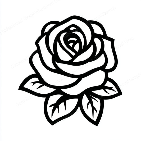 Rose Vector Graphic preview