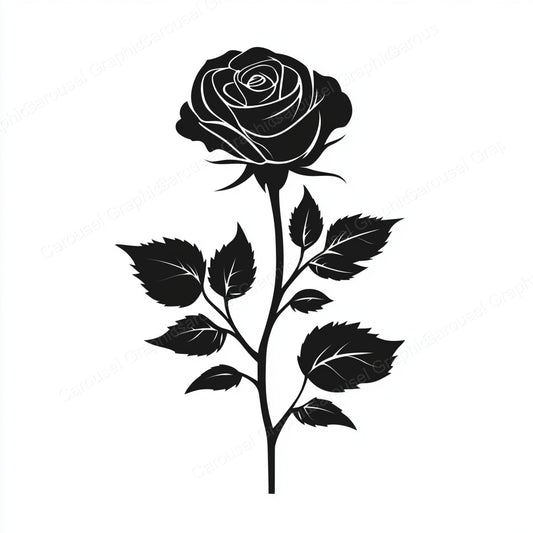 Rose Vector Graphic preview