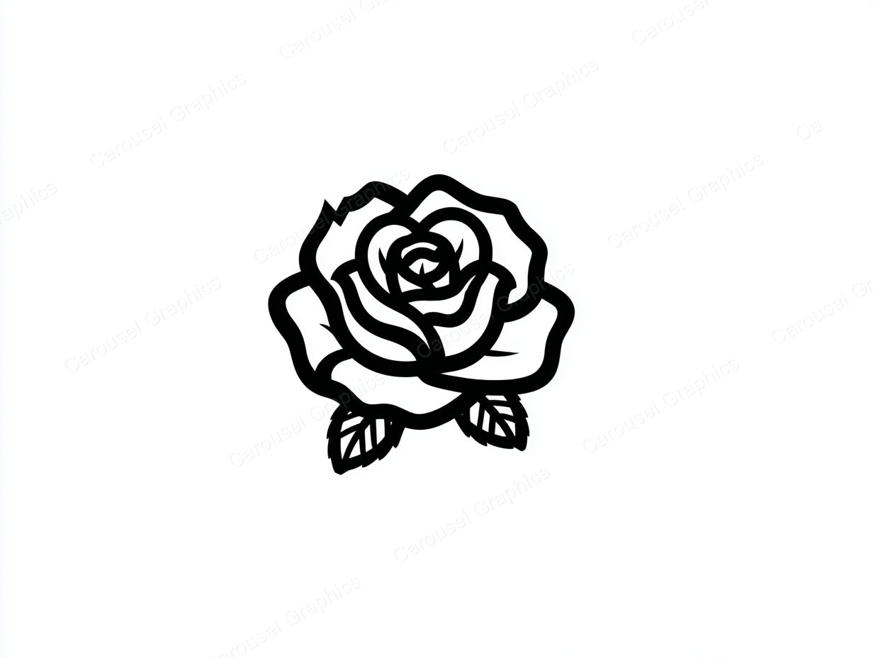 Rose Vector Graphic preview