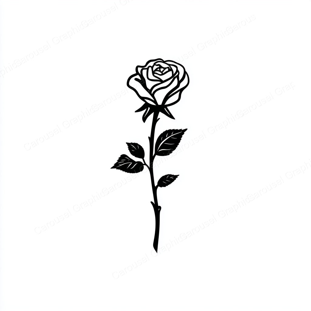 Rose Vector Graphic preview